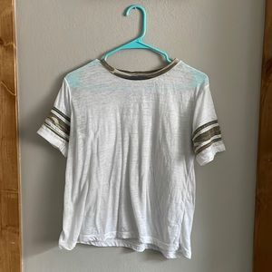 see through short sleeve